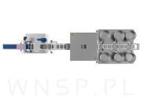 Maszyna, automat pakujący na 6 podajników - 2