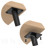 Zestaw wkrętów montażowych 5,0 x 16 mm, ocynk czarny - 3