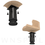 Zestaw wkrętów montażowych 5,0 x 16 mm, ocynk czarny - 4