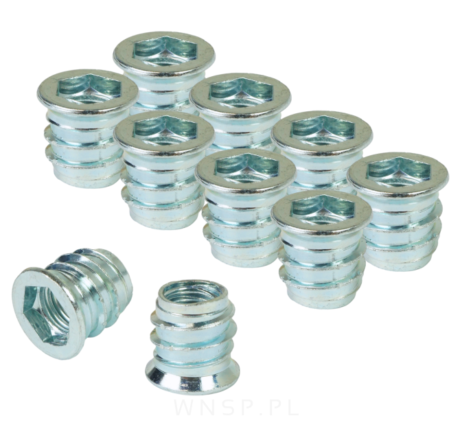 M10 X 16 mm - mufa wkręcana do drewna