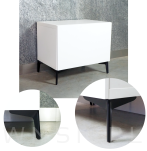 Noga meblowa Diament 13 cm, czarny mat - 3
