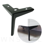 Noga meblowa Diament 13 cm, czarny mat - 4