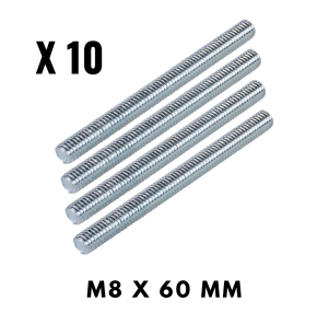 M8 X 60 mm szpilka metryczna, trzpień gwintowany