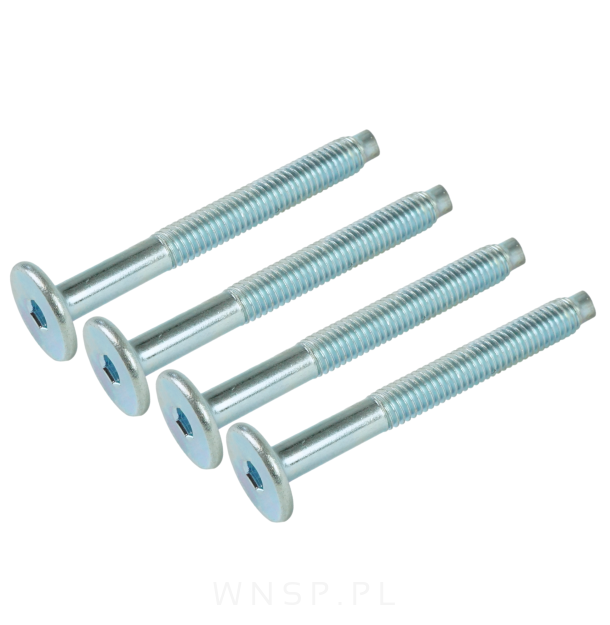 M6 X 55 mm metryczny z wprowadzeniem, SW-4