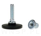 Stopka meblowa M10 X 56 mm z gniazdem do mebli - 2