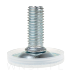 Regulator, nóżka, stopka meblowa M10 X 32 mm - 2