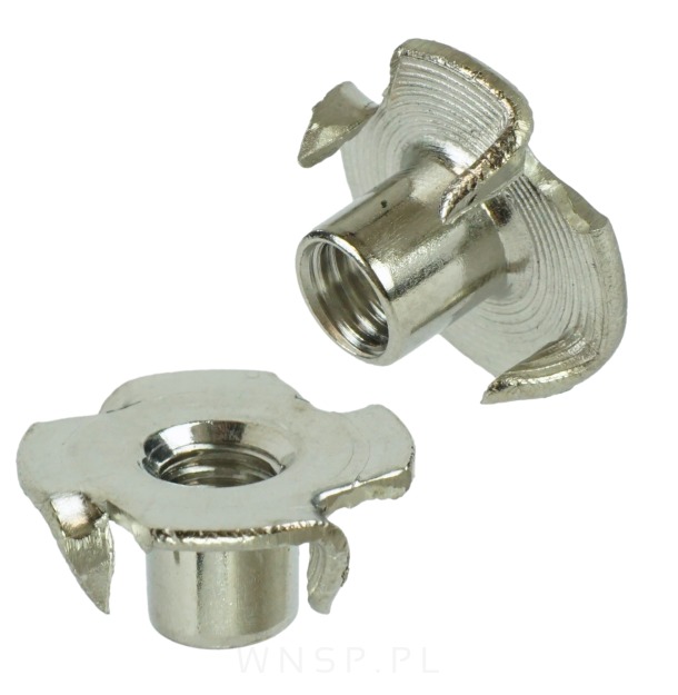 Nakrętka pazurkowa nierdzewna M6 x 9 mm