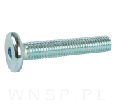 M8 X 45 mm z łbem walcowym na imbus 5 - 4