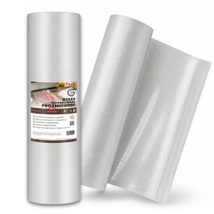 30 CM X 6 M - Moletowana rolka do pakowania próżniowego