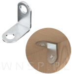Kątownik montażowy 10 sztuk, 20 X 20 mm, 2 otworowy - 4
