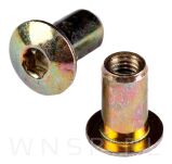 M6 X 12 mm, nakrętka Ericson wypukła - 6