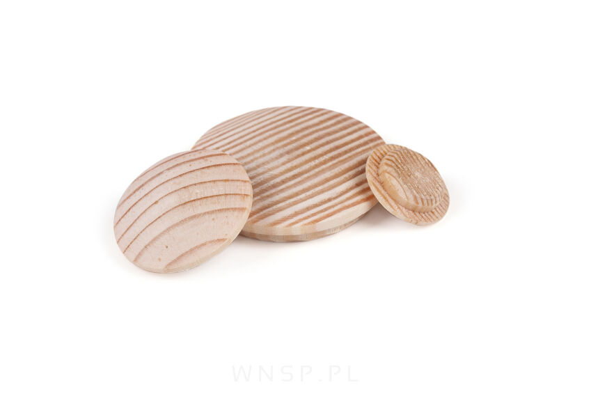 Zaślepki drewniane Ø10 mm sosna