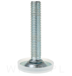 Regulator, nóżka, stopka meblowa M10 X 70 mm - 2