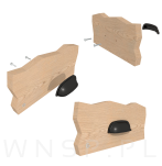 Uchwyt meblowy Valencia 64 mm grafit - 4