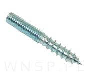 Szpilka drewno-metal M6 x 40 mm - 4