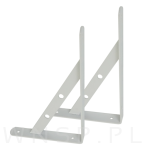 Wspornik, konsola do półki ściennej, wiszącej 250 x 160 x 25 mm - 7