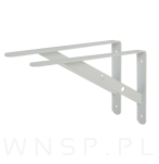Wspornik, konsola do półki ściennej, wiszącej 250 x 160 x 25 mm - 4