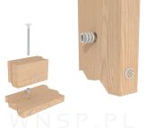 M6 X 12 mm, Mufa wkręcana - 5