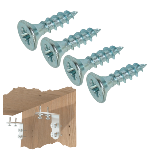 Wkręty hartowane stożkowe do drewna 4,0 X 16 mm