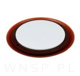 Odbojnik do ściany samoprzylepny fi 60 mm - brązowy - 4