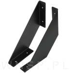 Nowoczesne wsporniki na krawędź półki ściennej 2 sztuki, FLEX 15 x 15 cm - 3