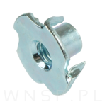 Nakrętka pazurkowa M5 X 8 mm - 4