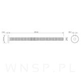 M6 X 100 mm metryczny z łbem walcowym SW 4 - 2