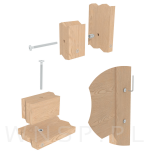 M6 X 65 mm metryczny z wprowadzeniem, SW-4 - 4