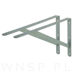 Wspornik, konsola do półki ściennej, wiszącej 400 x 250 x 25 mm - 4