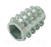 Nakrętka M8 X 20 mm - mufa do drewna typ NC - 5