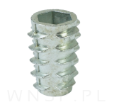 Nakrętka M8 X 20 mm - mufa do drewna typ NC - 3