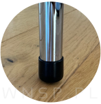 Ślizgacz ochronny PVC okrągły na nogę Ø 12 mm czarny - 5