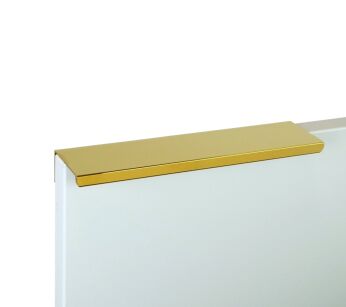 Uchwyt krawędziowy Nicea mosiądz Nicea mosiądz, rozstaw 160 mm
