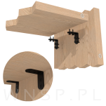 Wkręt stożkowy UNIX 5,0 x 60 mm do drewna - 3