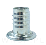 Mufa wbijana  M8 x 16 mm do stopek meblowych - 8