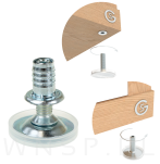 Stopka meblowa M8 X 34 mm z gniazdem do mebli - 5