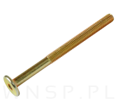 M6 X 80 mm metryczny z łbem walcowym SW 4 - 5