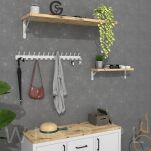 Mocny wspornik do półki ściennej, wiszącej 280 x 400 x 30 mm - 3