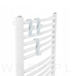 Wieszaki podwójne, 3x haczyki na ręczniki na grzejnik, kaloryfer, drabinkę łazienkową - 3