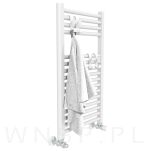 Wieszaki podwójne, 3x haczyki na ręczniki na grzejnik, kaloryfer, drabinkę łazienkową - 4