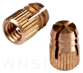 Mufa mosiężna rozporowa M4 X 5,2 X 8 - 5