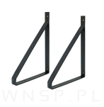 Wspornik do półki ściennej 2 sztuki, D 300 x 220 x 25 mm - 6