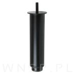 4x Noga stalowa regulowana 15 - 25 CM ze szpilką M8 x 25 mm, czarna - 6