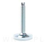 Stopka meblowa M8 X 50 mm, z nacięciem prostym - 4