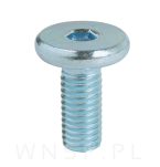 M8 X 20 mm z łbem walcowym na imbus 5 - 4
