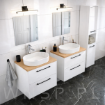 Uchwyt meblowy Wide 320 mm czarny - 3