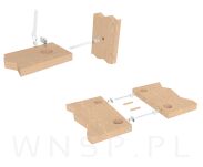 Podkładka Maxi Moon Line 10 sztuk pod otwór fi 35 mm - 5