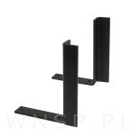 Wsporniki do półki ściennej 150 x 130 x 25 mm [L + P] - 6