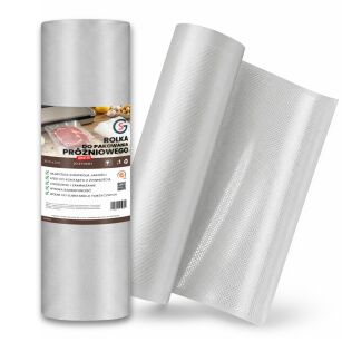 18 CM X 3 M - Moletowana rolka do pakowania próżniowego