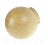 Uchwyt drewniany typ kula bukowy 35 x 36 mm, lakier - 3
